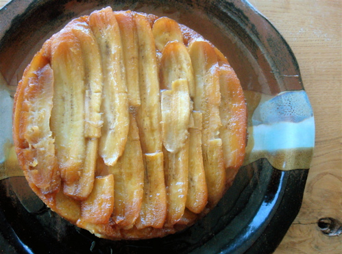 {recipe} Caramel-y Banana Upside Down Cake - off the (meat)hook